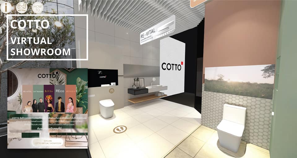 คอตโต้” ถอดรหัสเทรนด์ RE desire for life 2022 เปิด “COTTO Virtual Showroom”